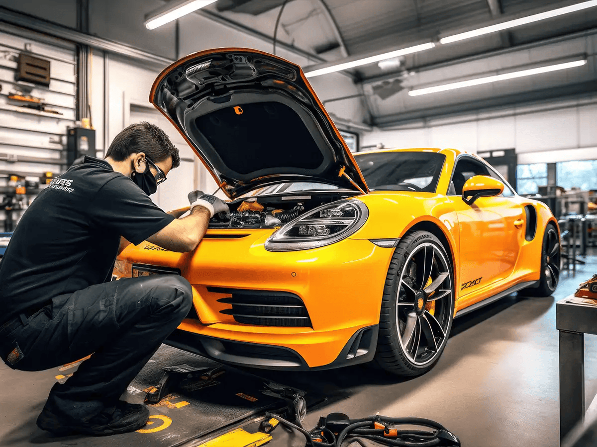 Essential Porsche Maintenance Checklist in Dubai